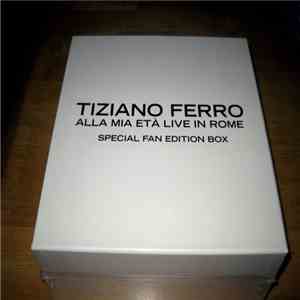 Tiziano Ferro - Alla Mia Età Live In Rome (Special Fan Edition Box)