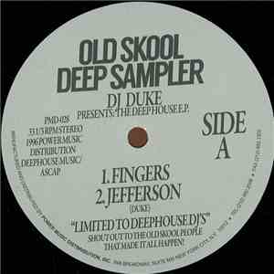 DJ Duke - Old Skool Deep Sampler - The Deep House E.P.