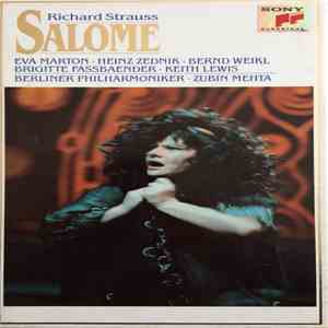 Richard Strauss, Éva Marton, Heinz Zednik, Bernd Weikl, Brigitte Fassbaender, Berliner Philharmoniker, Zubin Mehta - Salome