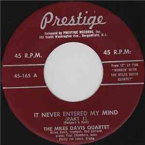 Miles Davis Quartet - It Never Entered My Mind