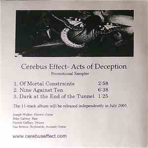 Cerebus Effect - Acts Of Deception Promotional Sampler