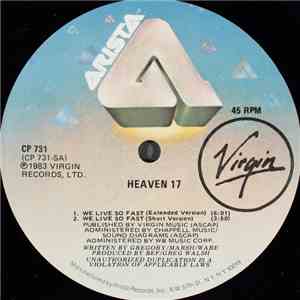 Heaven 17 - We Live So Fast / Temptation