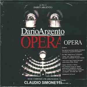Various - Dario Argento "Opera" - Music Composed And Arranged By Claudio Simonetti
