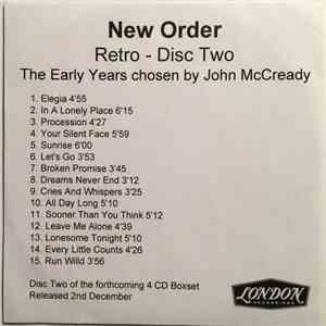 New Order - Retro - Disc Two