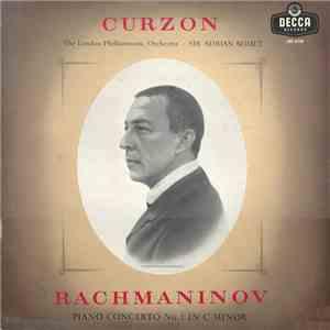 Rachmaninov, Curzon , The London Philharmonic Orchestra Conducted By Sir Adrian Boult - Piano Concerto No.2 In C Minor