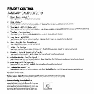 Various - Remote Control January Sampler 2018