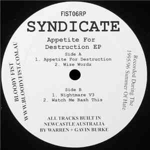 Syndicate - Appetite For Destruction EP