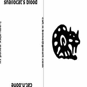 Cat.n.Bone - Snailocat's Blood