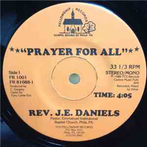 Gwen Carter, Rev. J.E. Daniels - Prayer For All / Comfort Me Lord