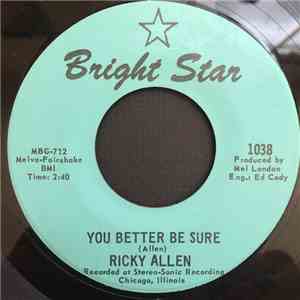 Ricky Allen - I'm Such A Lonely Man