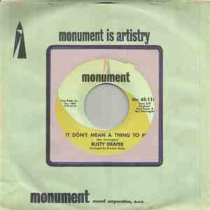 Rusty Draper - It Don't Mean A Thing To Me / Two Little Boys