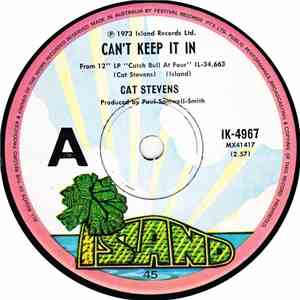 Cat Stevens - Can't Keep It In