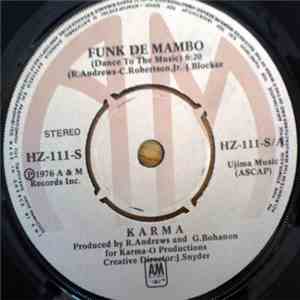 Karma  - Funk De Mambo (Dance To The Music)