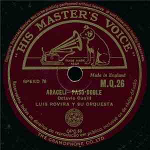 Luis Rovira Y Su Orquesta - Araceli / Acercate Más