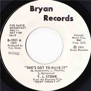 T.J. Stone - She's Got To Have It