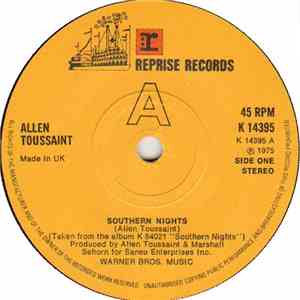 Allen Toussaint - Southern Nights / Out Of The City (Into Country Life)