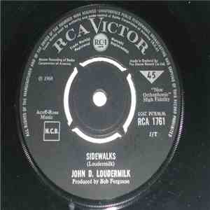 John D. Loudermilk - Sidewalks / The Odd Folks Of Okracoke