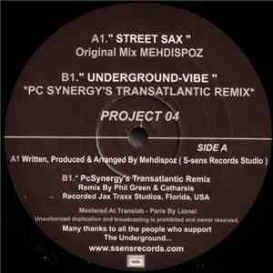Mehdispoz - Street Sax / Underground Vibe