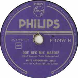 Frits Rademacher - Doe Bes Mie Maedje