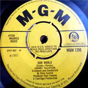 Johnny Tillotson - Our World