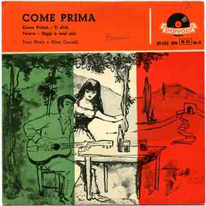 Tony Renis / Gino Corcelli - Come Prima