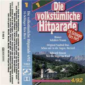 Various - Die Volkstümliche Hitparade 4/92