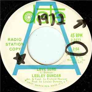 Lesley Duncan - Love Song