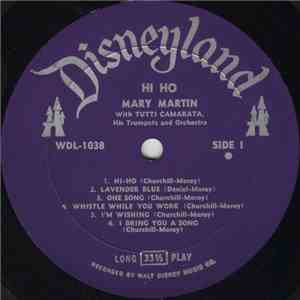 Mary Martin With Tutti Camarata, His Trumpets And Orchestra - Hi-Ho