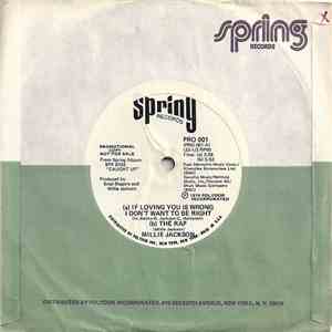 Millie Jackson - If Loving You Is Wrong I Don't Want To Be Right / The Rap