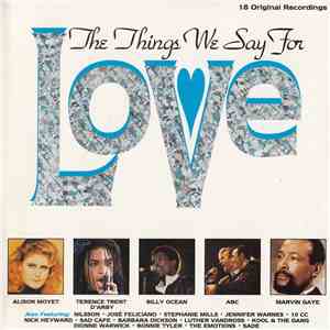 Various - The Things We Say For Love