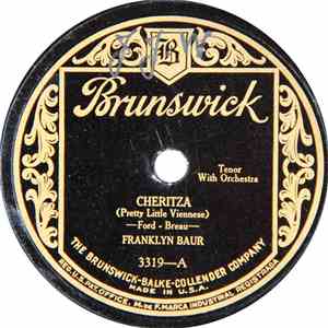 Franklyn Baur - Cheritza (Pretty Little Viennese) / To-Night You Belong To Me