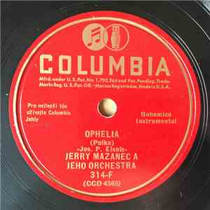 Jerry Mazanec A Jeho Orchestra - Ophelia / U Zelené Brány