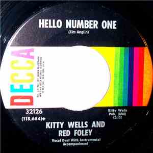 Kitty Wells And Red Foley - Hello Number One / Happiness Means You