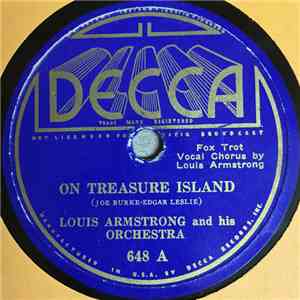 Louis Armstrong And His Orchestra - On Treasure Island / Red Sails In The Sunset