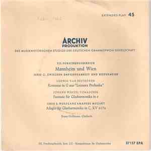 Wolfgang Amadeus Mozart, Ludwig Van Beethoven, Johann Wenzel Tomaschek, Bruno Hoffmann - Kompositionen Für Glasharmonika