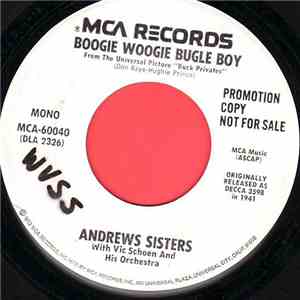 Andrews Sisters - Boogie Woogie Bugle Boy