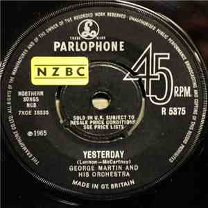George Martin And His Orchestra - Yesterday