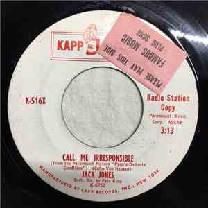 Jack Jones - Call Me Irresponsible / Love Song From "Mutiny On The Bounty" (Follow Me)