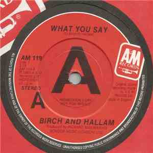 Birch And Hallam - What You Say