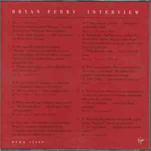 Bryan Ferry - Interview