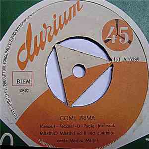 Marino Marini Ed Il Suo Quartetto - Come Prima