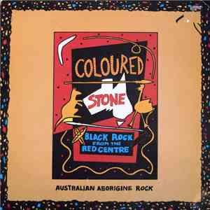 Coloured Stone - Black Rock From The Red Centre