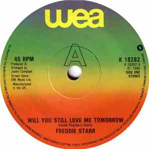 Freddie Starr - Will You Still Love Me Tomorrow / It's All Over Now