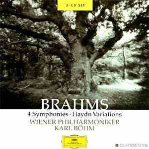 Johannes Brahms, Wiener Philharmoniker, Karl Böhm - 4 Symphonies - Haydn Variations
