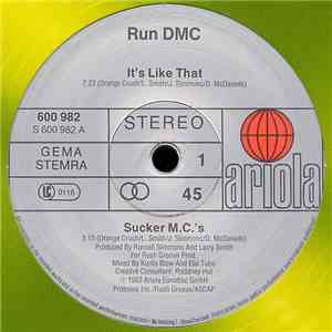 Run DMC - It's Like That / Sucker M.C.'s