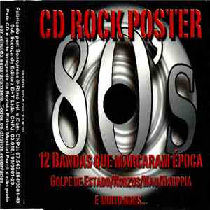 Various - CD Rock Poster - 12 Bandas Que Marcaram Época