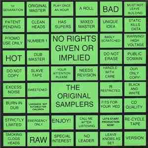 Various - No Rights Given Or Implied: The Original Samplers