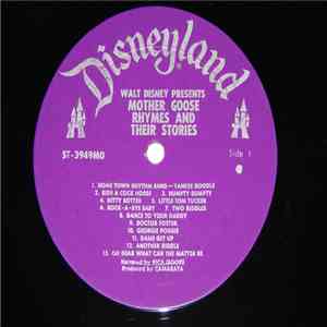 Rica Moore & Camarata - Walt Disney Presents.... Mother Goose Rhymes And Their Stories