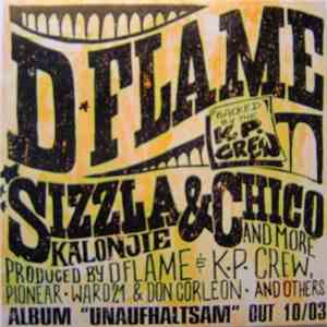 D-Flame Backed By The K.P. Crew - Unaufhaltsam (Snippet CD)