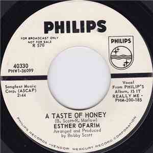 Esther Ofarim - A Taste Of Honey / To The Ends Of The Earth